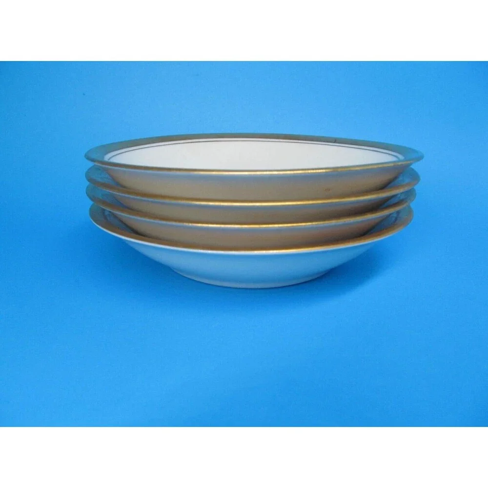 Theodore Haviland New York Berkeley Set Of 4 Gold Trim 5